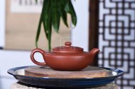 《漢扁》宜興紫砂壺工藝美術師手工底槽青泡茶壺漢扁茶具