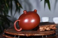 《西施》宜興紫砂壺工藝美術師純手工雞血大紅袍西施茶壺茶杯茶具