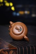 《閑情逸致》宜興紫砂壺全手工工藝美術師茶具純泡茶壺七彩桂花砂