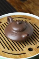 《合歡》宜興紫砂壺助理工藝美術師手工泡茶壺合歡茶具壺