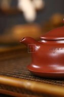 《扁玉》宜興紫砂壺工藝美術師手工大紅袍泡茶壺茶具