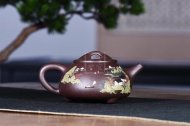 《石瓢》宜興石瓢紫砂壺高級(jí)工藝美術(shù)師老師手工紅砂紫泥