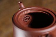 《三友》宜興紫砂壺工藝美術師手工紫泥竹段壺茶具泡茶壺