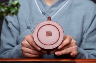 《魚罩》宜興工藝美術師全手工紫砂壺茶壺老師底槽青