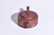 《萬里長城》宜興黃龍山清水泥紫砂壺茶具