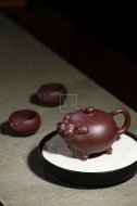 《財源滾滾》宜興紫砂壺全手工泡茶壺工藝美術師大師底槽青