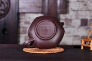 《吐寶金蟾》宜興紫砂壺工藝美術師純手工紫泥泡茶壺茶具套裝