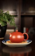 《西施》西施宜興紫砂壺純手工工藝美術師茶壺大紅袍