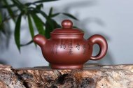 《掇只》宜興市紫砂壺底槽青全手工工藝美術師制作掇只茶具套壺