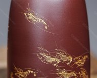 品名：精美茶倉。泥料：原礦優(yōu)質(zhì)紫泥