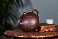 《竹節西施》宜興紫砂壺工藝美術師純手工紫泥茶壺全手工西施紫砂壺