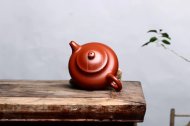 《蓮子壺》宜興工藝美術師手工紫砂壺茶壺具大紅袍蓮子