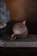 《井欄》宜興紫砂壺工藝美術師手工紫泥井欄紫砂壺茶具