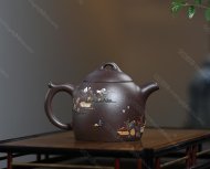 泥繪秦權
