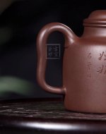 《高德鐘》宜興紫泥高級工藝美術師手工紫砂壺茶具德鐘