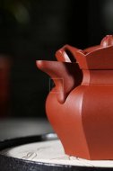 《僧帽》宜興紫砂壺工藝美術師手工茶壺茶具底槽青僧帽