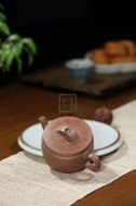 《漢瓦》宜興紫砂壺工藝美術師純手工料七彩砂中壺茶具泡茶壺漢瓦