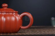 《葵花八瓣》宜興紫砂壺工藝美術師手工茶壺茶具大紅袍
