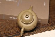 《大彬圈鈕》紫砂茶具茶壺助理工藝美術師純手工頂級青段蟹殼青