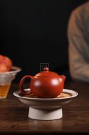 《西施套組》宜興小煤窯朱泥紫砂壺純手工西施茶壺茶具