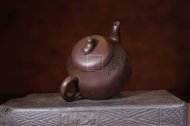 《清飲》宜興紫砂壺助理工藝美術師手工紫泥創新泡茶壺茶具
