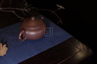 《竹影》宜興紫砂壺助理工藝美術師手工紫泥泡茶壺禮品