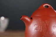 《秦權》宜興紫砂壺工藝美術師純手工大紅袍中壺茶具泡茶壺秦權