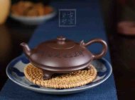《神燈壺》創新壺茶具茶壺宜興手工紫砂壺底槽青