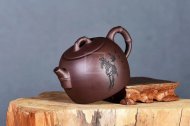 《馬到成功》宜興紫砂壺實力派名家手工紫泥泡茶壺具