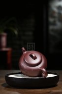 《八面威風》宜興紫砂壺工藝美術師手工紫泥創新壺