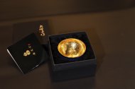 《鎏金杯》純手工紫砂壺全手工宜興瓷器茶壺花器
