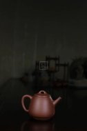 《玉蘭石瓢》紫砂壺宜興工藝美術師手工底槽青石瓢茶壺茶具