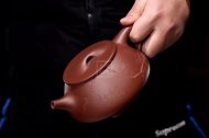 《霸王石瓢》宜興底槽青石瓢壺收藏國家工藝美術師