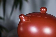 《西施》宜興紫砂壺工藝美術師純手工雞血大紅袍西施茶壺茶杯茶具