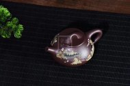 《石瓢》宜興石瓢紫砂壺高級(jí)工藝美術(shù)師老師手工紅砂紫泥