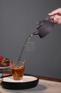 《霸王瓢》宜興石瓢紫砂壺實力派名家手工茶壺黑鐵砂紫砂壺