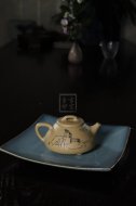 《心舟石瓢》宜興紫砂壺工藝美術(shù)師全手工本山段心舟石瓢泡茶壺茶具