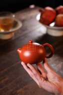 《西施套組》宜興小煤窯朱泥紫砂壺純手工西施茶壺茶具