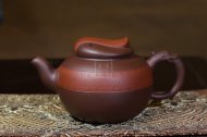 《雙色神龍》宜興紫砂壺名家工藝美術師純手工紫泥泡茶壺茶具套裝