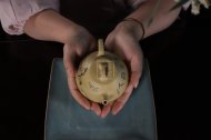 《心舟石瓢》宜興紫砂壺工藝美術(shù)師全手工本山段心舟石瓢泡茶壺茶具