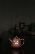 《玉蘭石瓢》紫砂壺宜興工藝美術師手工底槽青石瓢茶壺茶具