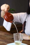 《婉燈》宜興紫砂壺實力派藝人手工刻繪大紅袍泡茶壺具