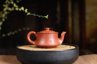 《曲壺》宜興紫砂壺工藝美術師手工大紅袍曲壺茶壺茶具