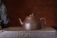 《清飲》宜興紫砂壺助理工藝美術師手工紫泥創新泡茶壺茶具