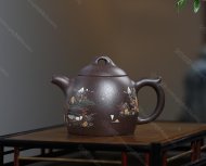 泥繪秦權
