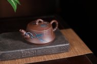 《竹段》宜興紫砂壺工藝美術師手工竹段紫泥
