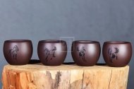 《馬到成功》宜興紫砂壺實力派名家手工紫泥泡茶壺具