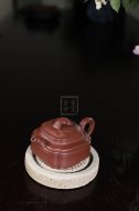 《四方雅竹》宜興紫砂壺工藝美術師手工茶壺四方老師底槽青壺