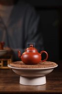 《梨形》宜興紫砂壺實力派名家純手工朱泥泡茶壺梨形茶具
