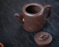 雙環圓桶壺